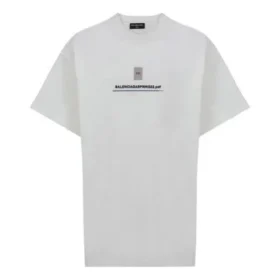 PDF-Logo-T-Shirt in Oversize-Passform «Off White» 676589TLVF79016
