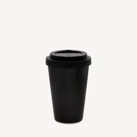 Peking-Kaffeetasse in Schwarz