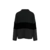 Political Campaign gerippter Panel-Pullover «Grey» 675293T32011281