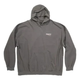 Political Campaign Hoodie in weiter Passform «Grey» 620973TNVG6