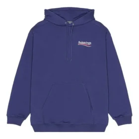 Political Campaign Hoodie Medium Fit «Blue» 600583TKVI91195