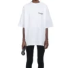 Political Campaign Kurzarm-T-Shirt Weiss 620941TIV529040