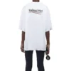 Political Campaign Kurzarm-T-Shirt Weiss 620941TIV529040