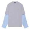 Political Campaign Layer T-Shirt «Grey» 671401TKVJ11379