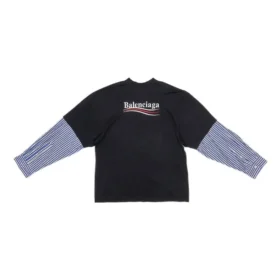 Political Campaign Layered T-Shirt «Black» 698631TKVJ11070
