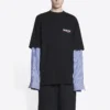 Political Campaign Layered T-Shirt «Black» 698631TKVJ11070
