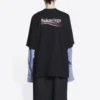 Political Campaign Layered T-Shirt «Black» 698631TKVJ11070