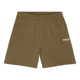 Political Campaign Sweat Shorts «Khaki» 676137TKVI92463