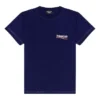 Political Campaign T-Shirt, mittlere Passform «Pacific Blue White» 620967TKVJ11195