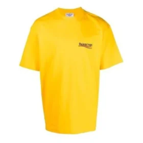 Political Campaign T-Shirt, weite Passform «Gelb» 641655TKVJ17442