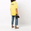 Political Campaign T-Shirt, weite Passform «Gelb» 641655TKVJ17442