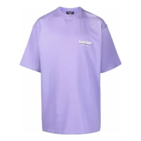 Political Campaign T-Shirt, weite Passform «Purple» 641675TKVJ13072