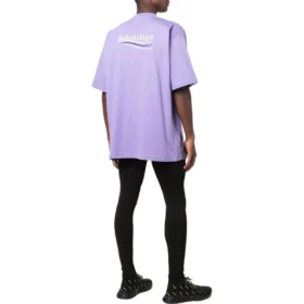 Political Campaign T-Shirt, weite Passform «Purple» 641675TKVJ13072