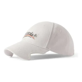 Political Stencil Cap «Off White Black» 788752410B29860
