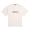 Politisches Stencil-T-Shirt «White Black» 764235TQVI59784