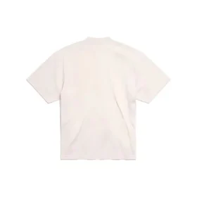 Politisches Stencil-T-Shirt «White Black» 764235TQVI59784