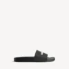 Pool-Sandalen für Herren in Schwarz/Weiss