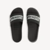 Pool-Sandalen für Herren in Schwarz/Weiss