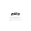 Pool-Slides mit 3D-BB-Logo «White» 656434W1S8B9034