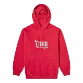 Popover-Hoodie «Raspberry White» mit Ihrem Logo 651799-TKV83-6295