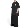 Post It T-Shirt Oversized «Washed Black» 739028TOVD41055