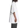 Pride 22 Oversize-T-Shirt aus Baumwolle «Weiss Schwarz» 694576TMVO20904