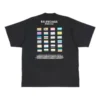Pride 22 Oversized-Baumwoll-T-Shirt «Black White» 694576TMVO21070