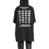 Pride 22 Oversized-Baumwoll-T-Shirt «Black White» 694576TMVO21070