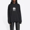Pride-Hoodie, Boxy-Fit «Schwarz» 651799TMVO31070