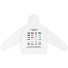 Pride-Hoodie, Boxy-Passform «Weiss» 651799TMVO30904