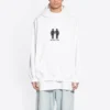 Pride-Hoodie, Boxy-Passform «Weiss» 651799TMVO30904