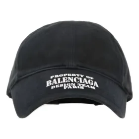 Property Of Bestickte Denim-Baseballkappe «Schwarz» 704097410B20107