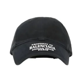 Property Of Bestickte Denim-Baseballkappe «Schwarz» 704097410B20107