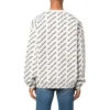 Pullover mit durchgehendem Logo und Rundhalsausschnitt «White Black» 702952T32339054