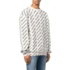 Pullover mit durchgehendem Logo und Rundhalsausschnitt «White Black» 702952T32339054