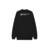 Pullover mit gesticktem Logo, mittlere Passform «Schwarz» 652981TKV871070