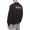 Pullover mit Rundhalsausschnitt «Black» für die Political Campaign 697869TKVI91070