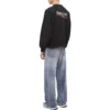 Pullover mit Rundhalsausschnitt «Black» für die Political Campaign 697869TKVI91070