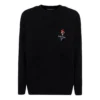 Pullover mit Rundhalsausschnitt «Paris Olympics» «Schwarz» 621032T41041070
