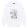 Pullover mit Venezia-Print «White» 652981TKV899094