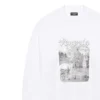 Pullover mit Venezia-Print «White» 652981TKV899094