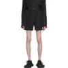 Pyjama-Shorts mit Logo-Print «Black» 719975TON041000