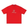 Qixi Crest T-Shirt, mittlere Passform «Rot» 612966TMVL46971