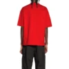 Qixi Crest T-Shirt, mittlere Passform «Rot» 612966TMVL46971