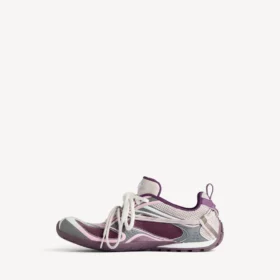 Radar Gradient Lines Sneaker für Damen in Lila/Grau/Rosa/Weiss