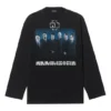 Rammstein Deutschland Band Crossover Langarm-T-Shirt Unisex Schwarz 651796TLV511000