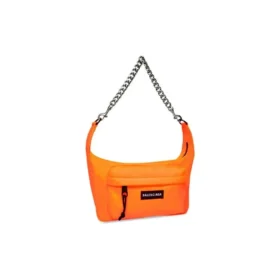 Raver Medium-Tasche mit Kette «Fluo Orange» 7410802AACO7526