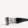 Rechteckige Damen-Sonnenbrille «Dynasty» in Schwarz Rechteckige Damen-Sonnenbrille «Dynasty» in Schwarz