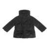 Reiseparka mit Kapuze «Schwarz» 704500TLP031000