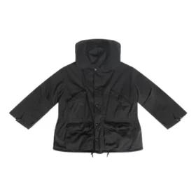 Reiseparka mit Kapuze «Schwarz» 704500TLP031000